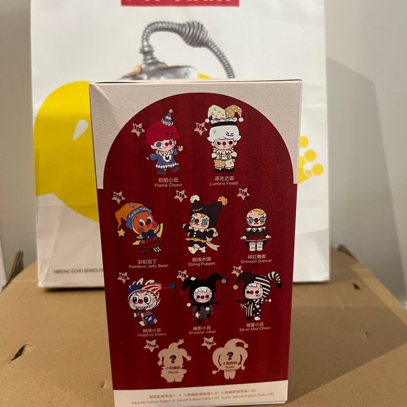 Labubu Juggling Clown WHY SO SERIOUS AUTHENTIC POP MART - Picture 4 of 12